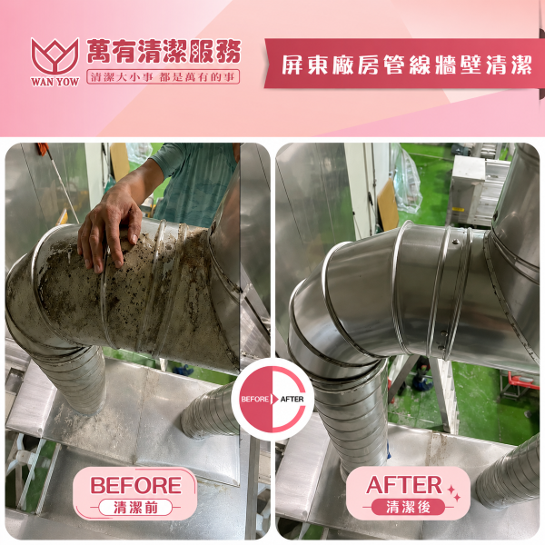 萬有清潔的實際案例圖片